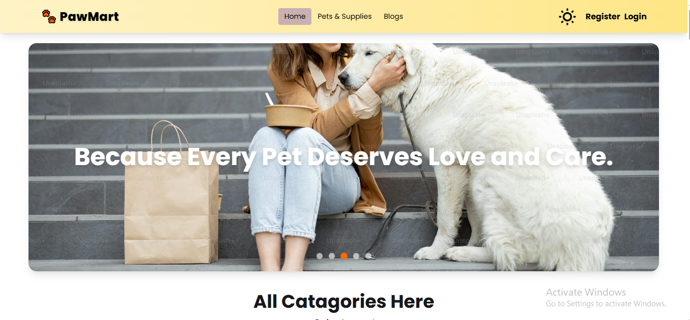 PawMart -Pet Adoption and Supply Accessaries